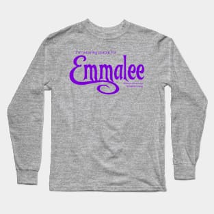 Purple for Emmalee Long Sleeve T-Shirt